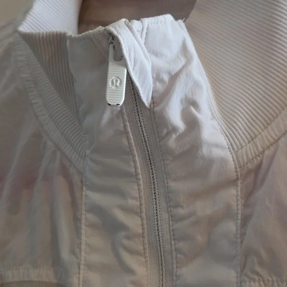 Lululemon Athletica Serve It Jacket Bomber  White - Picture 6 of 10